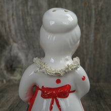 Load image into Gallery viewer, Vintage Mrs Santa Claus Salt Pepper Shaker Spaghetti Christmas Napco Replacement - At Grandma&#39;s Table