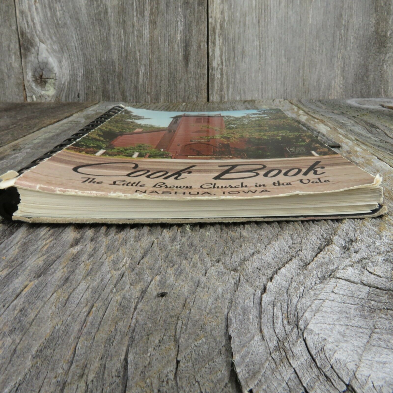 Vintage Iowa Cookbook Nashua Little Brown Church in the Vale Fellowship 1971 - At Grandma's Table