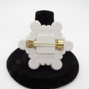 Snowflake Winter Christmas Pin Brooch Hallmark Vintage Holiday 1987 Jewelry - At Grandma's Table