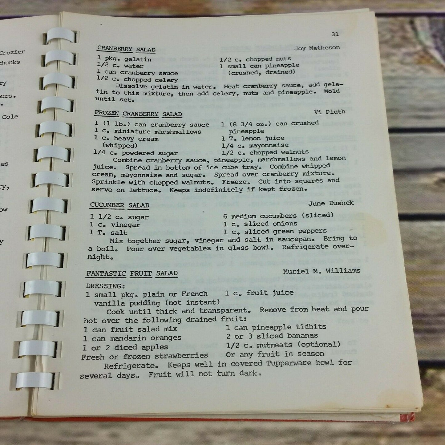 Vintage Washington Cookbook Treasure Chest Recipes Oak Harbor Nav Air 1982 - At Grandma's Table