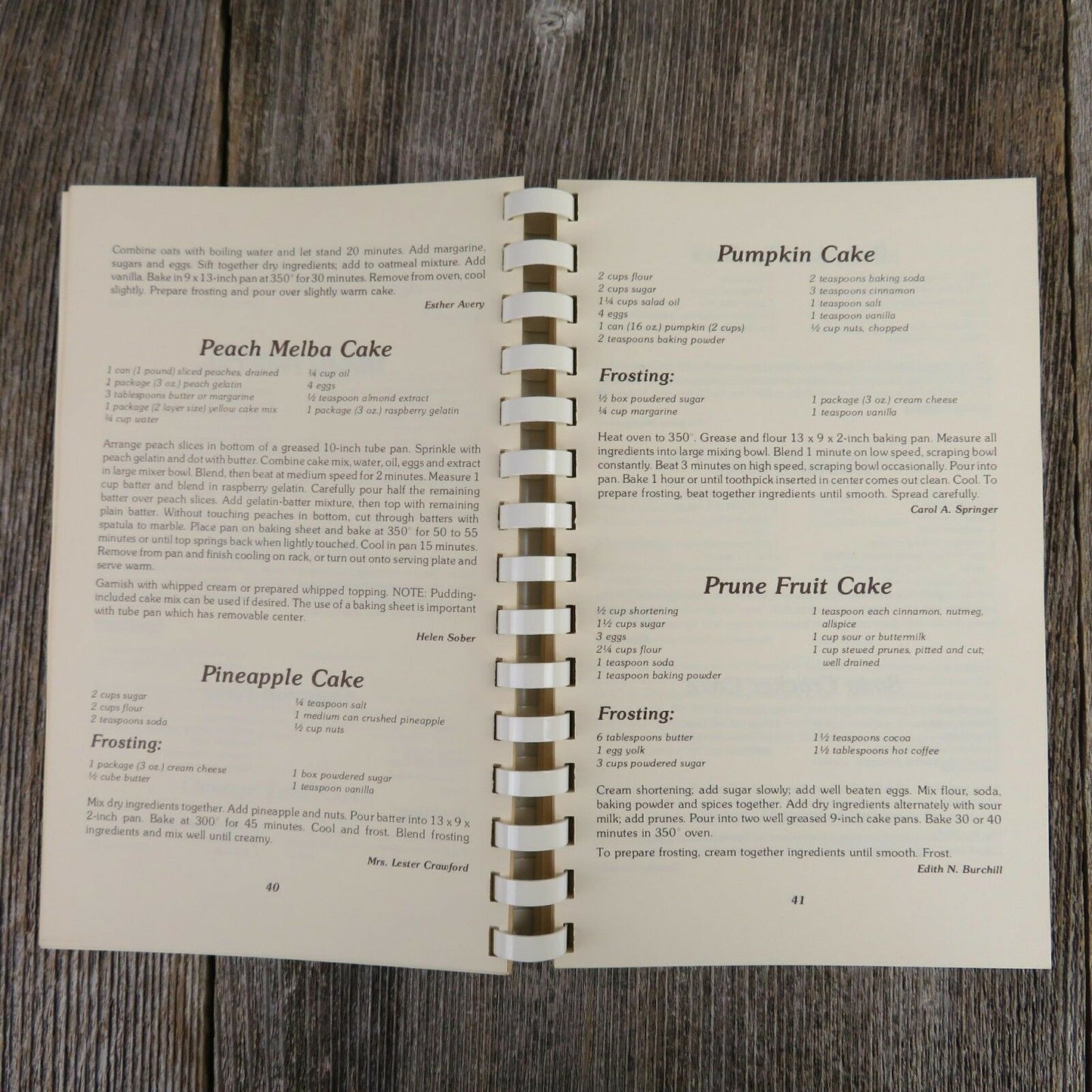 Vintage California Cookbook Auburn Heart Federal Savings Bank Recipes 1982 - At Grandma's Table