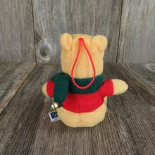 Load image into Gallery viewer, Winnie the Pooh Ornament Plush Disney Stuffed Bear Animal Christmas Scarf Teddy - At Grandma&#39;s Table