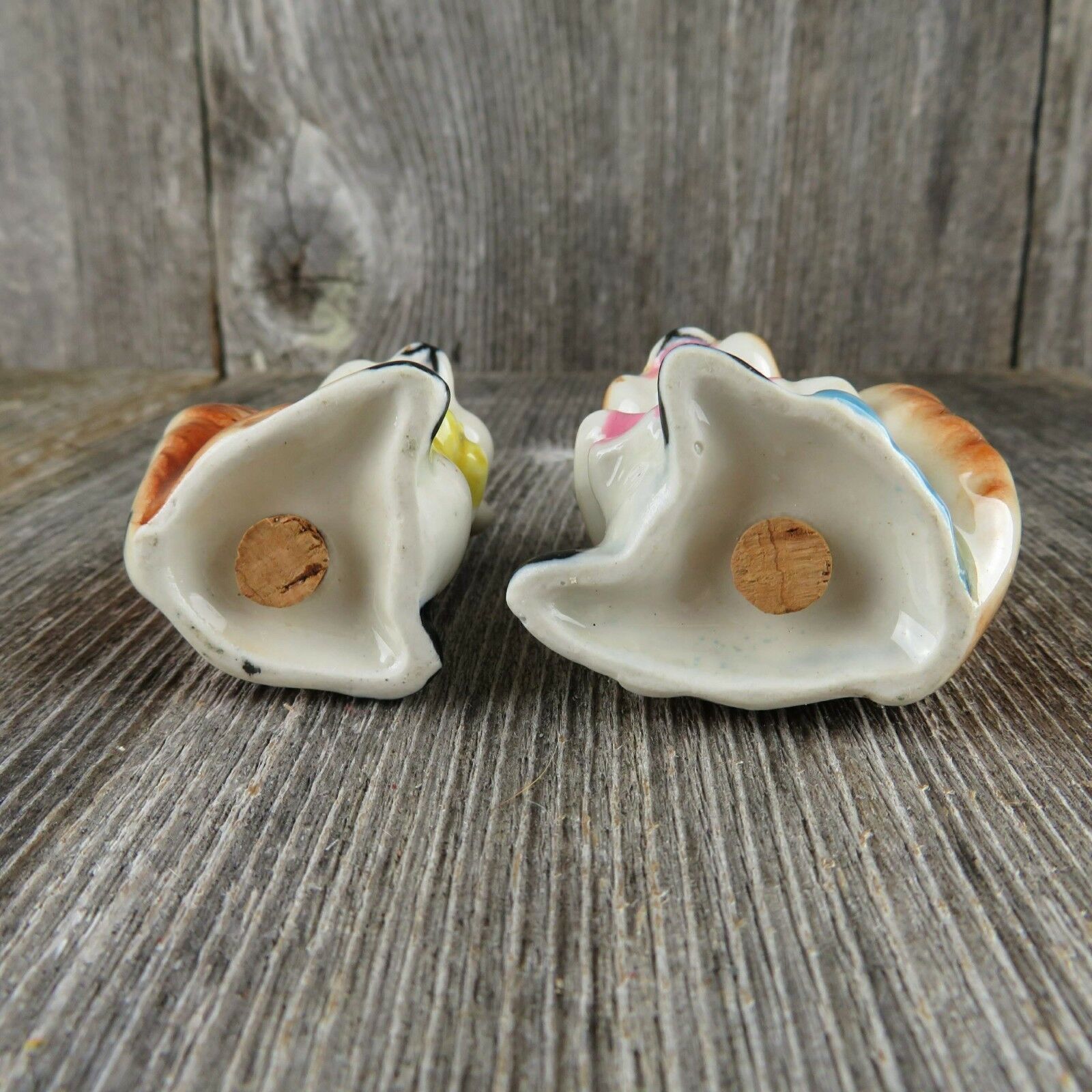 Vintage Squirrel Salt Pepper Shakers Scholar Anthropomorphic Mr Mrs Graduation Figurine - At Grandma's Table