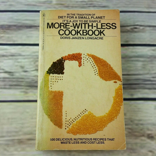 Vintage Cookbook More with Less Cookbook Doris Janzen Longacre Mennonite 1981 - At Grandma's Table