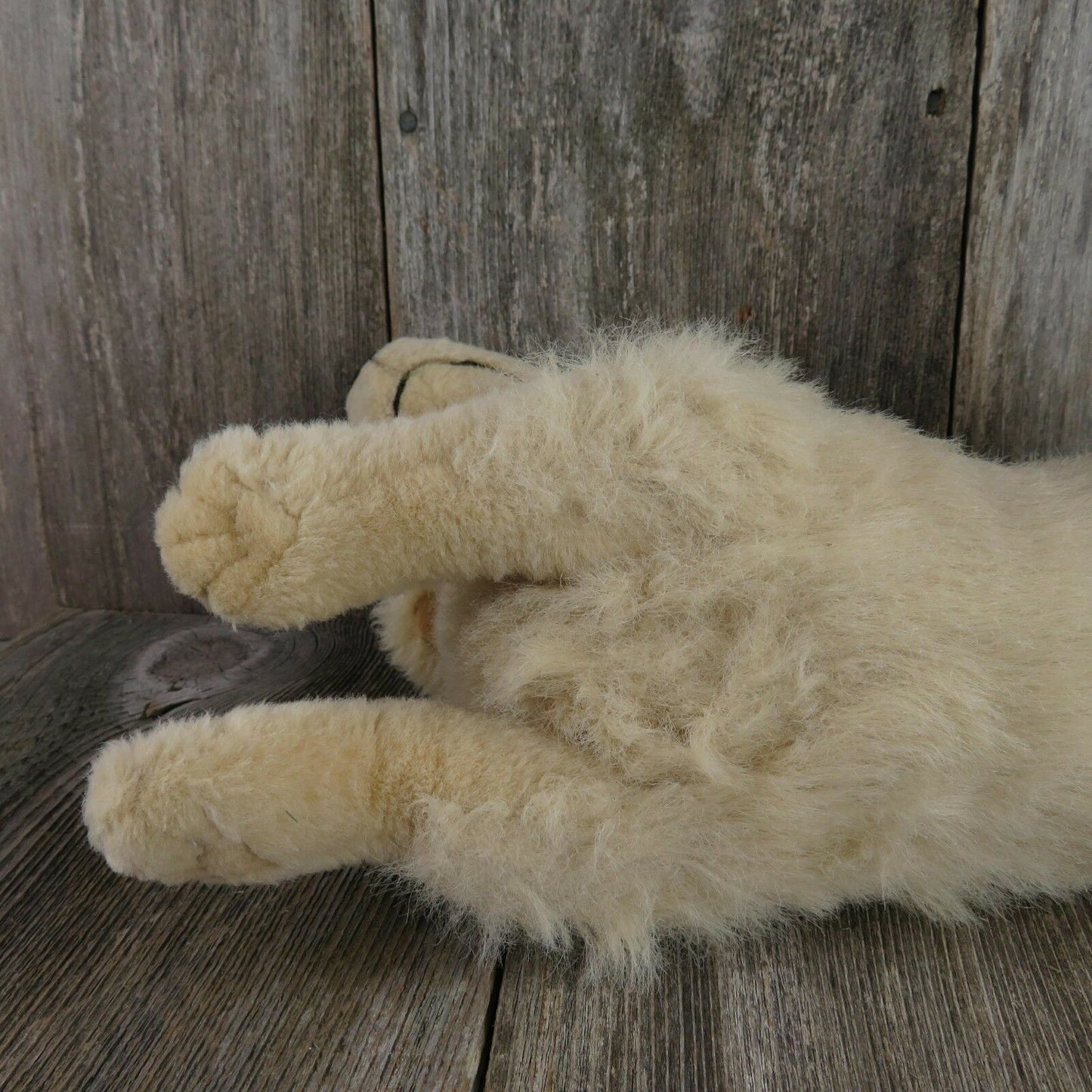 Golden Retriever Dog Plush Puppy Stuffed Animal Yellow Labrador Lounging Lab - At Grandma's Table