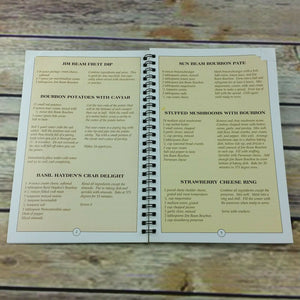 Jim Beam Cookbook Kentucky Bourbon Souvenir Dips Drinks Desserts Breads Entrees - At Grandma's Table