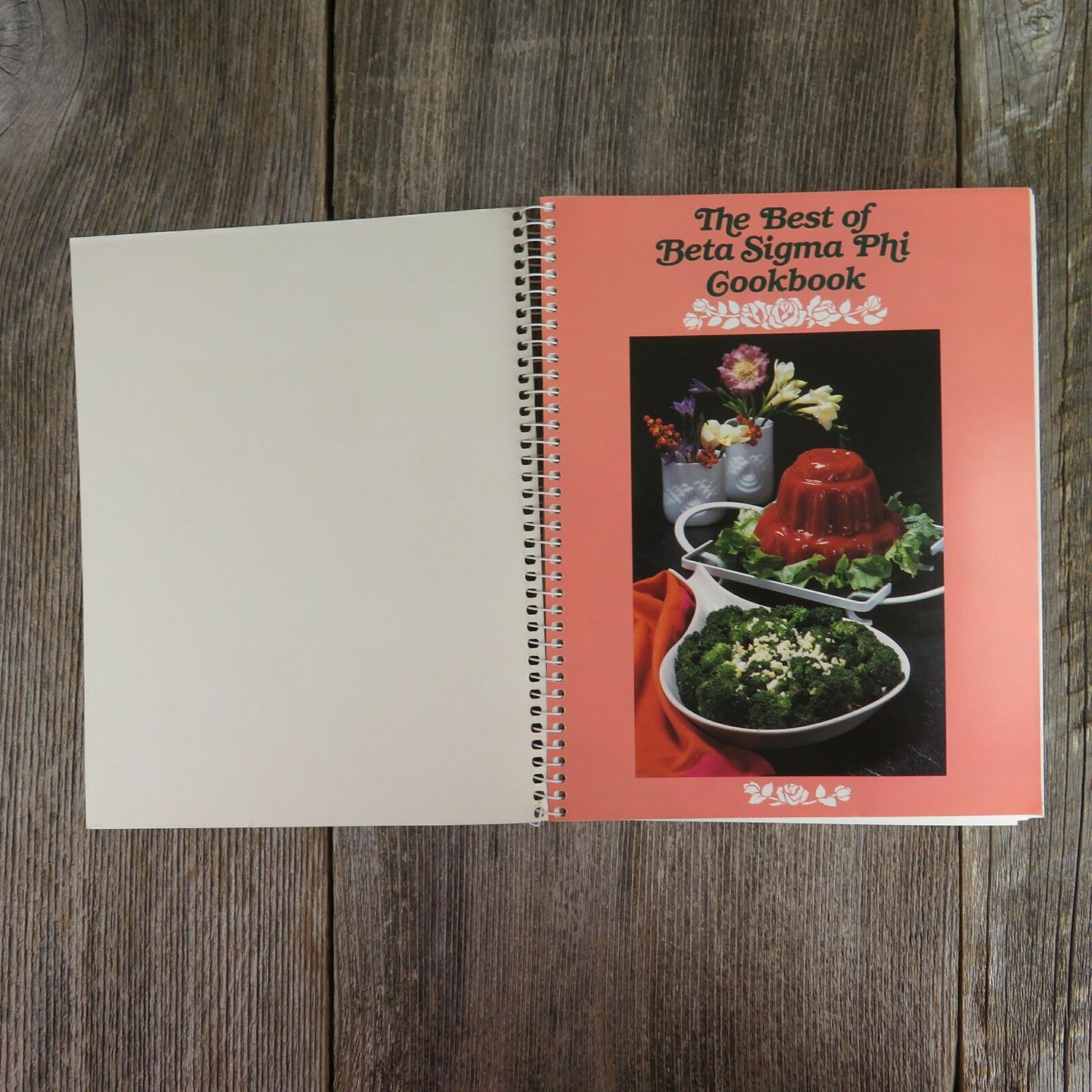 Vintage Sorority Cookbook Beta Sigma Phi The Best Of Recipes Crafts Decorations - At Grandma's Table
