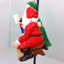 Load image into Gallery viewer, Vintage Santa Mrs Claus Ornament Christmas Hallmark Keepsake Checking His List 1991 - At Grandma&#39;s Table