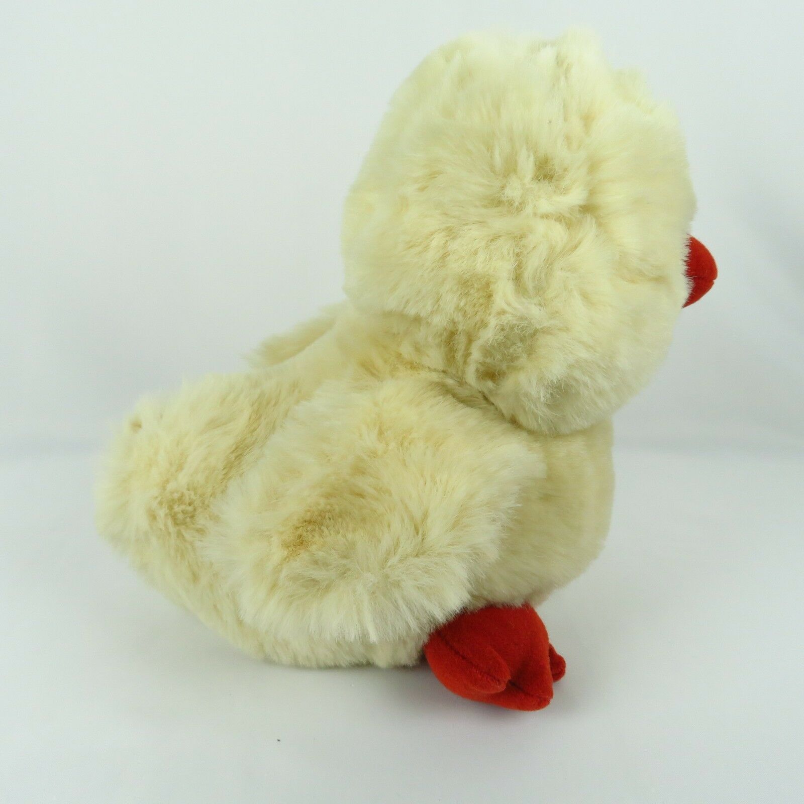 Vintage Chick Chicken Plush Stuffed Animal Easter Toy Doll PMS UK Imports - At Grandma's Table