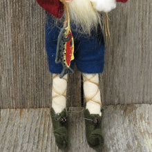 Load image into Gallery viewer, Fisherman Santa Claus Ornament Christmas TJ Santas Tina Mitchell Fish Fishing - At Grandma&#39;s Table