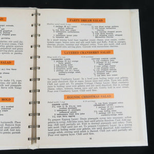 Vintage Illinois Cookbook Modern Approach to Everyday Cooking 500 Recipes American Dairy Association Spiral Bound Hardcover - At Grandma's Table