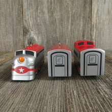Load image into Gallery viewer, Vintage Train Christmas Ornament Silver Star Die Cast Hallmark 1992 Red - At Grandma&#39;s Table