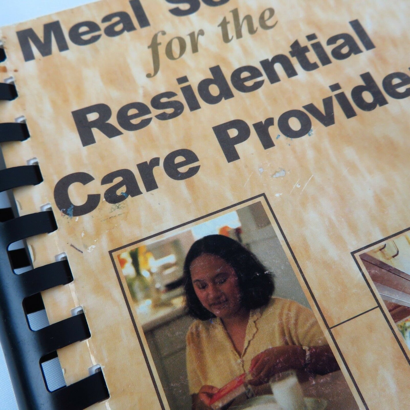 Vintage Residential Care Cookbook Meal Service Provider Adult Group Ho