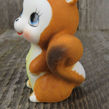 Load image into Gallery viewer, Vintage Squirrel Lefton Figurine Ceramic Bisque Cartoon Animal Anthropomorphic - At Grandma&#39;s Table