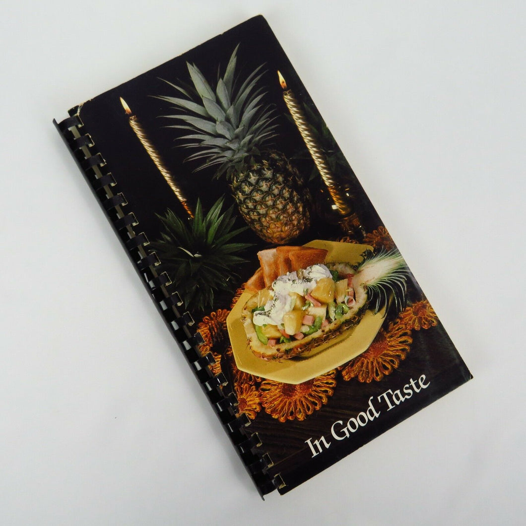 Vintage Massachusetts Cookbook Chicopee Elms College In Good Taste 1987 - At Grandma's Table