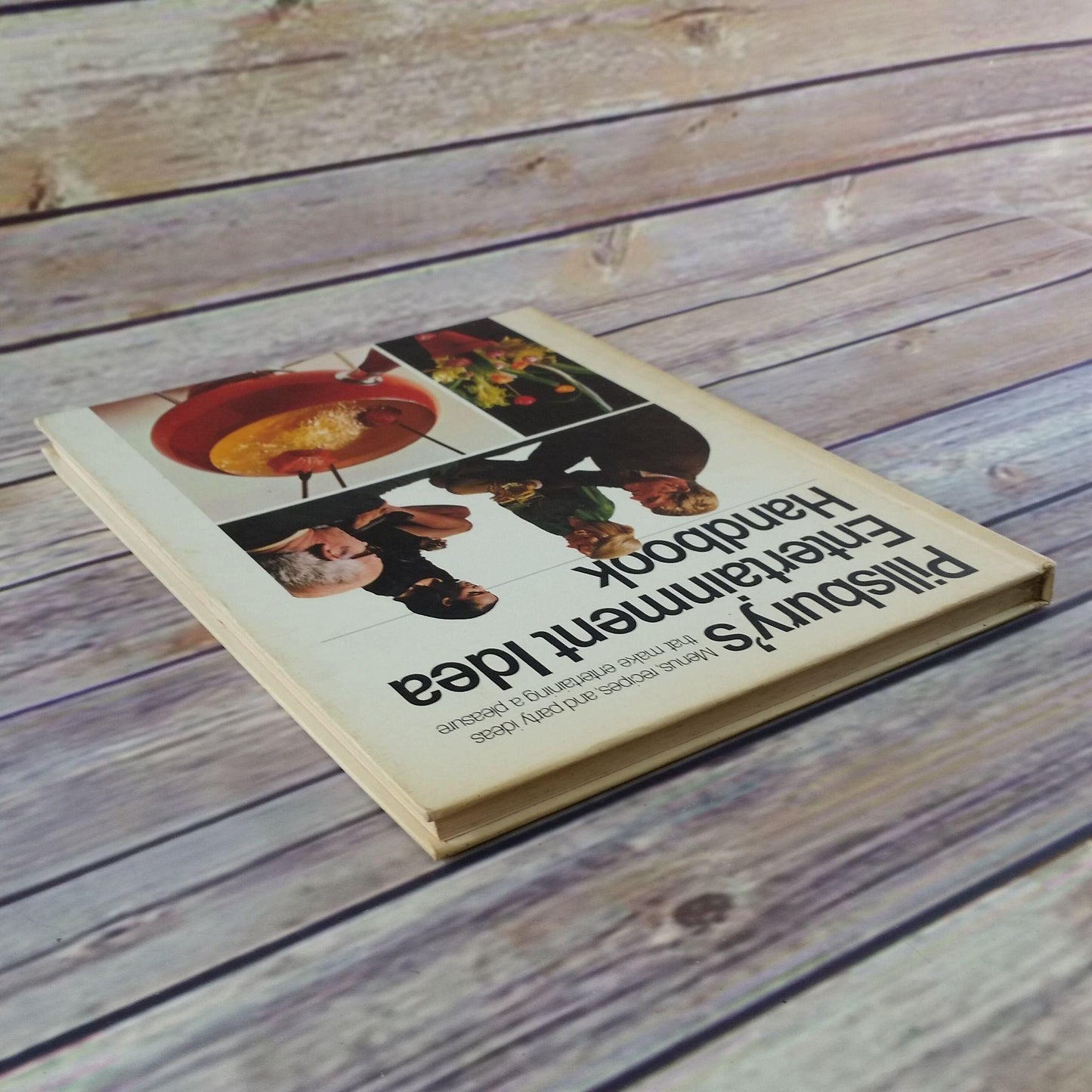 Vintage Cookbook Pillsbury Entertainment Idea Handbook Recipes Hardcover 1970 Meat Recipes and Menu Ideas for Entertaining