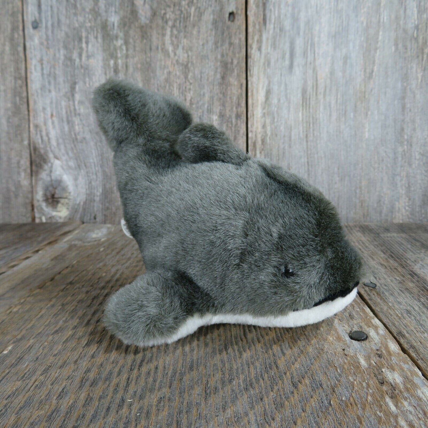 Dolphin Plush Fiesta Dark Grey Stuffed Animal Toy