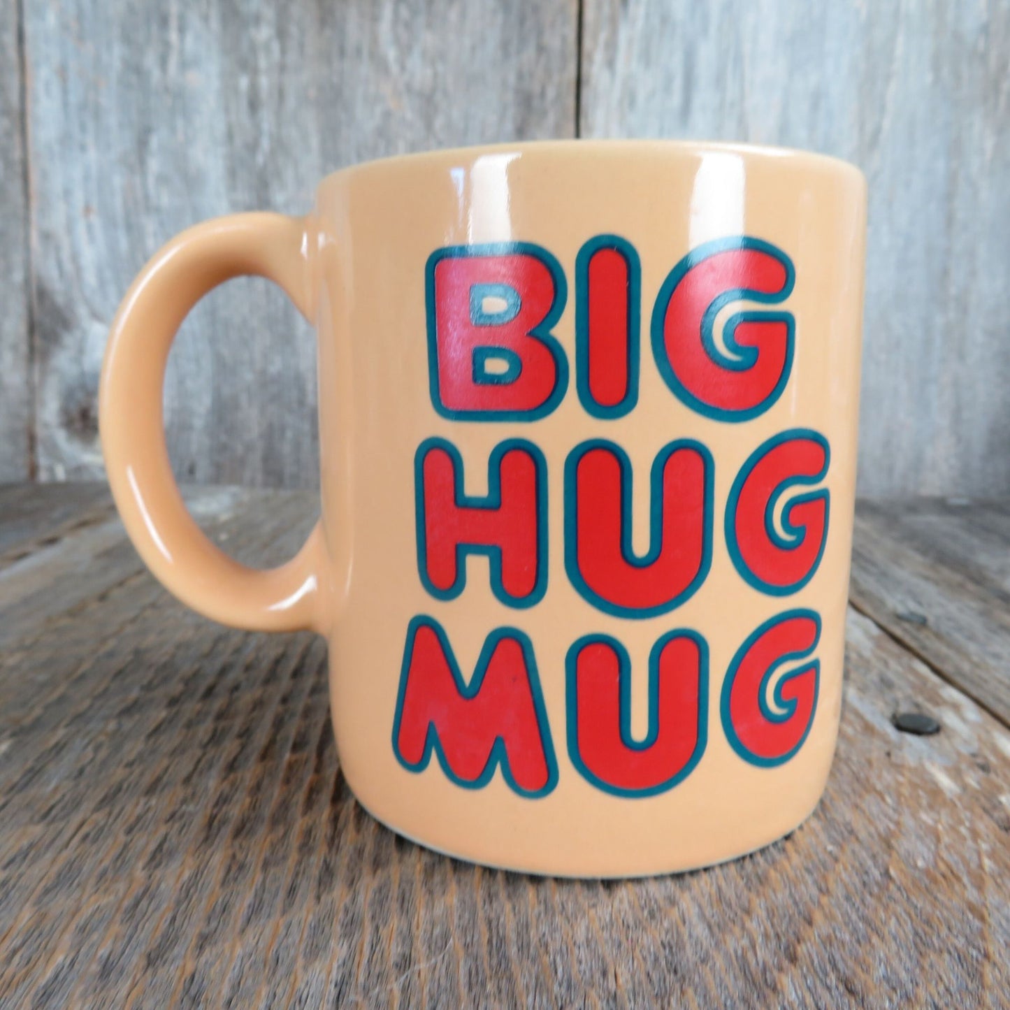 Big Hug Mug Coffee Cup Orange Red FTD Especially For You Tea Cup Made in Korea