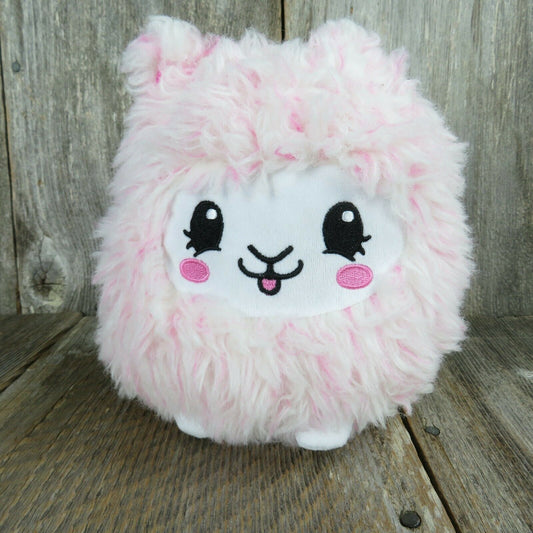 Pink Alpaca Plush Llama Fluffy Stuffed Animal Pikmi Pops Surprise Pillow Bedroom