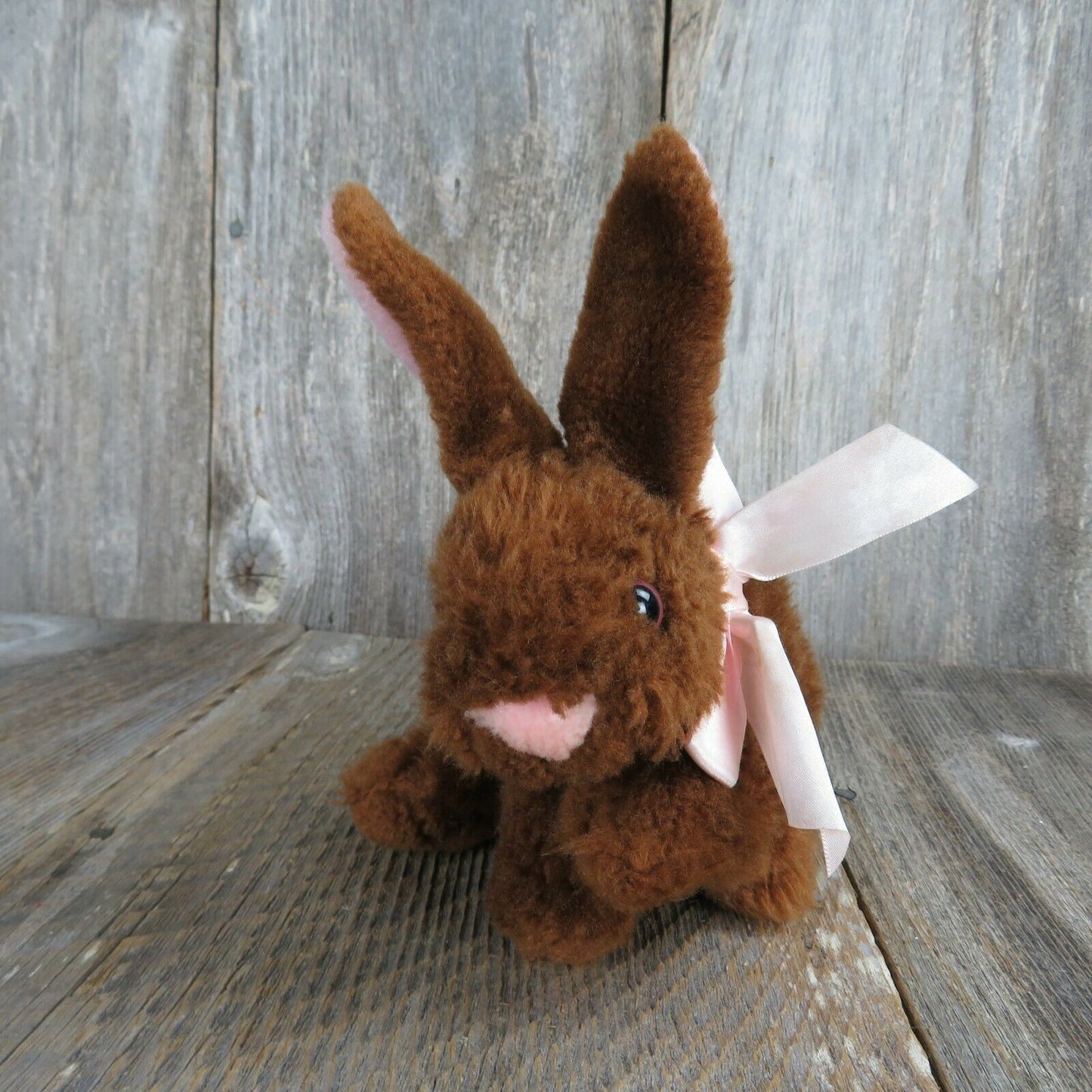 Chocolate Brown Bunny Rabbit Plush Animal Adventure Easter Stuffed Animal 2010