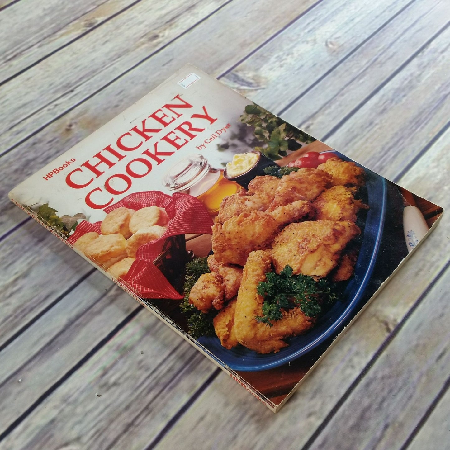 Vintage Cookbook Chicken Cookery Recipes 1983 HP Books Ceil Dyer Paperback