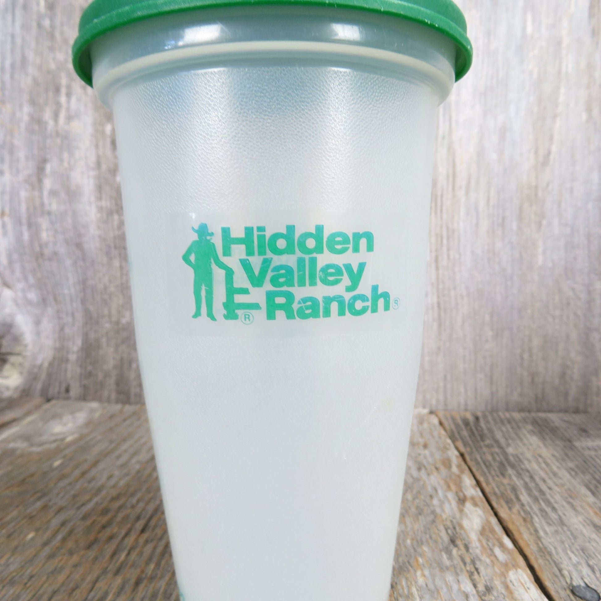 Hidden Valley Ranch Shaker Bottle Cup Plastic Pour Spout Salad Dressin – At  Grandma's Table