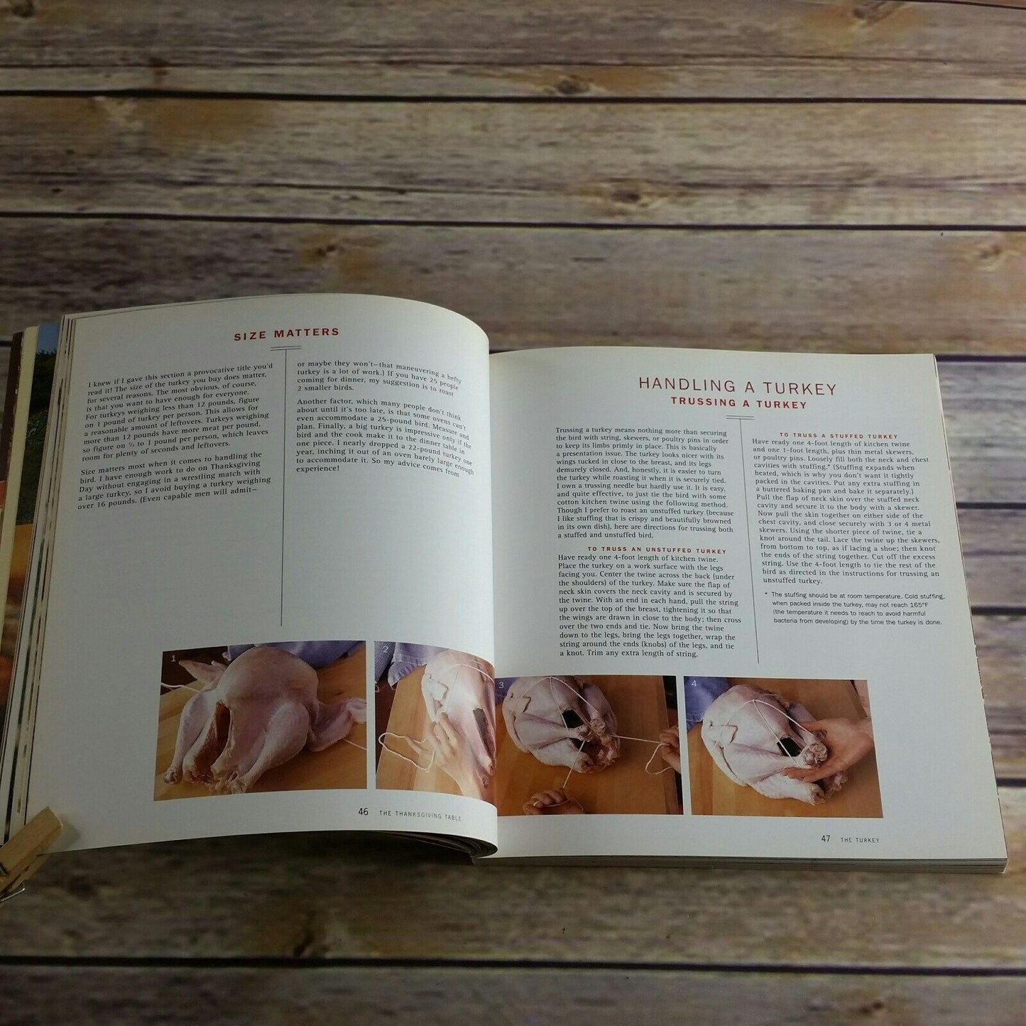 Vintage Cookbook The Thanksgiving Table Recipes 2001 Paperback Diane Morgan