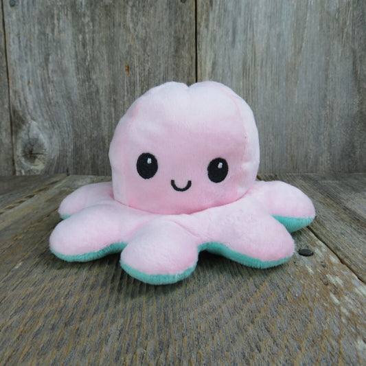 Emotions Octopus Plush Pink Green Goffa Reversible Learning Feelings Stuffed