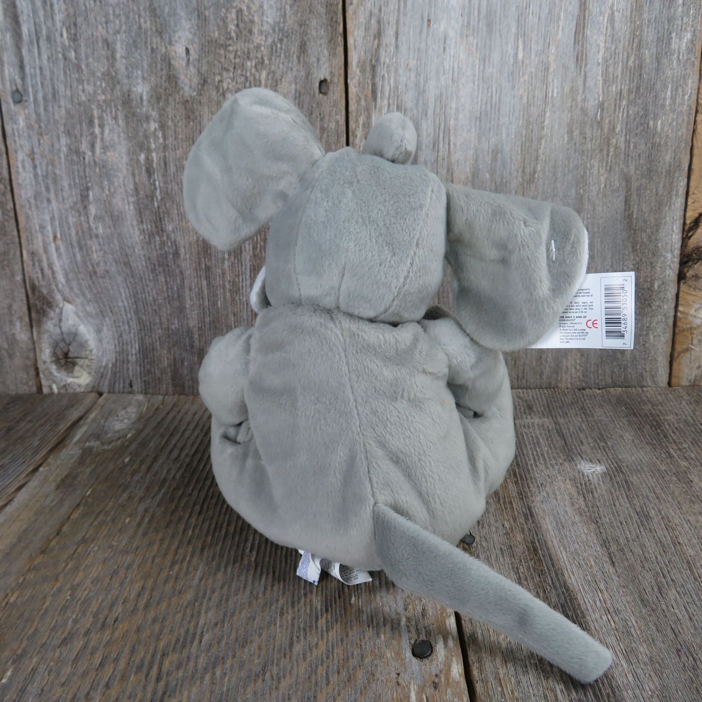 Vintage Elephant Mom and Me Plush Kellytoy Stuffed Animal Baby Elephants Kelly toy 1998