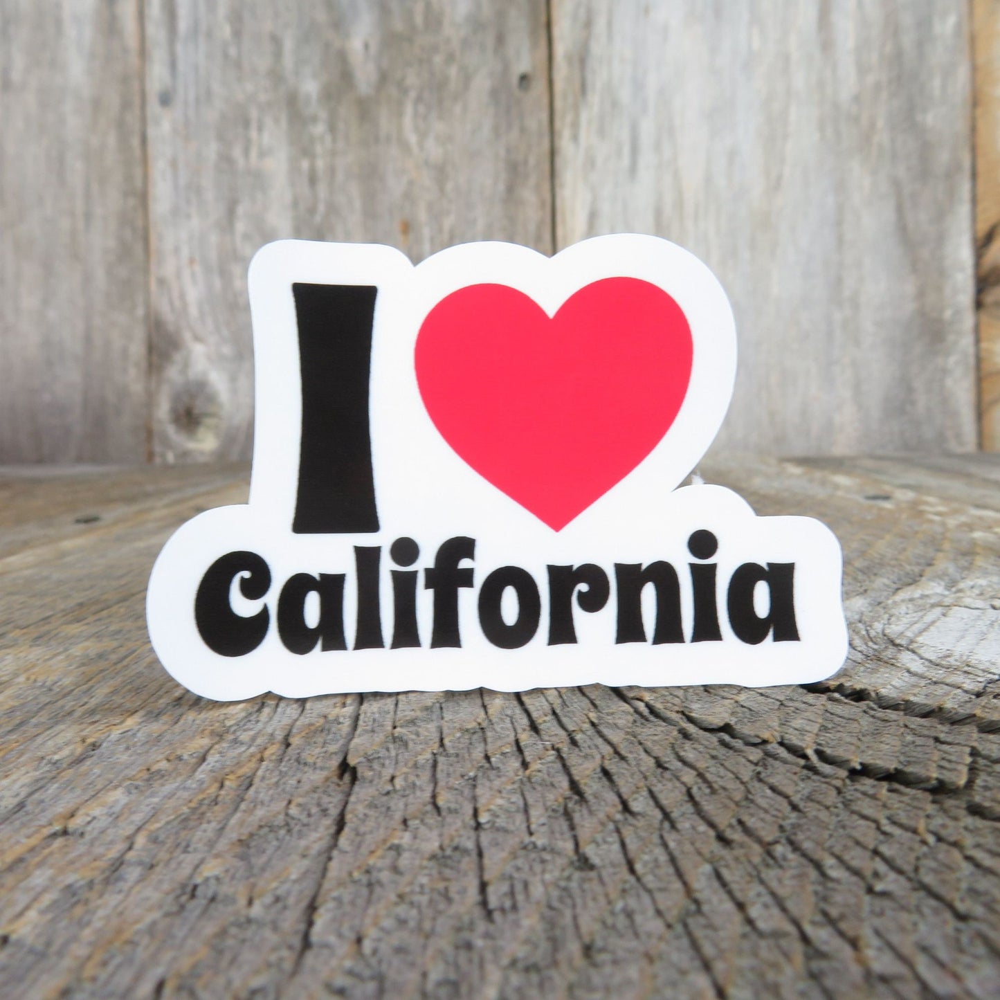 I Love California Sticker I Heart Waterproof Souvenir California Pride Travel Sticker