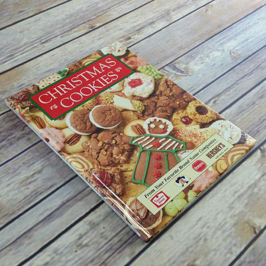 Vintage Cookbook Christmas Cookies Cookie Cook Book 1995 From Your Favorite Brand Name Companies Duncan Hines Hersheys Borden Hardcover