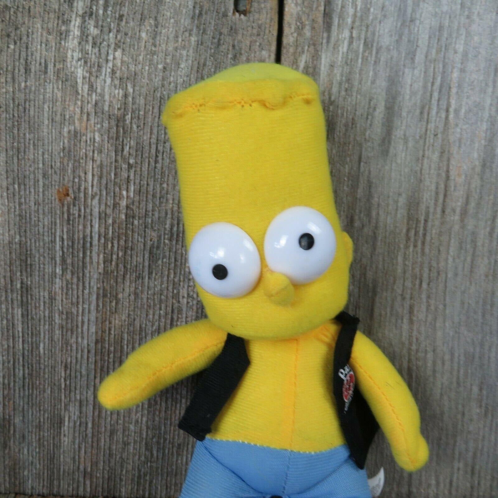 Bart simpson deals stuffed doll