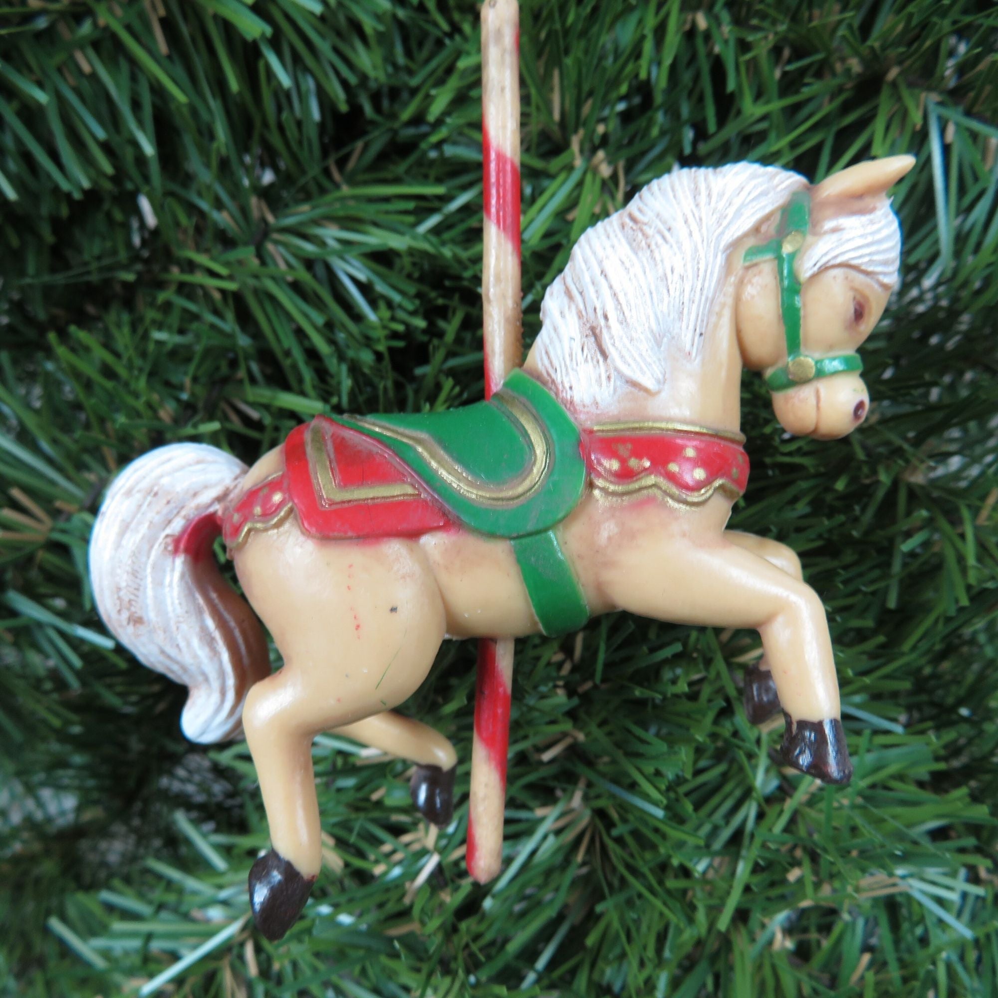 Carousel Horse Christmas Ornaments