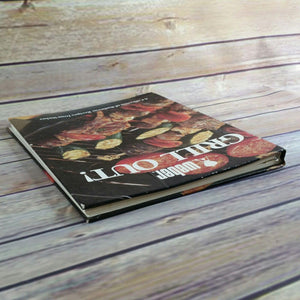 Vintage Cookbook Weber Grill Out Barbecue Recipes Charcoal Grill 1990 Hardcover Spiral Bound Beef Pork Lamb Poultry Fish Marinades