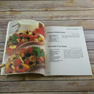 Vintage Salad Cookbook Recipes 1988 Ideals Paperback Compliments of World Savings New Salad Cookbook