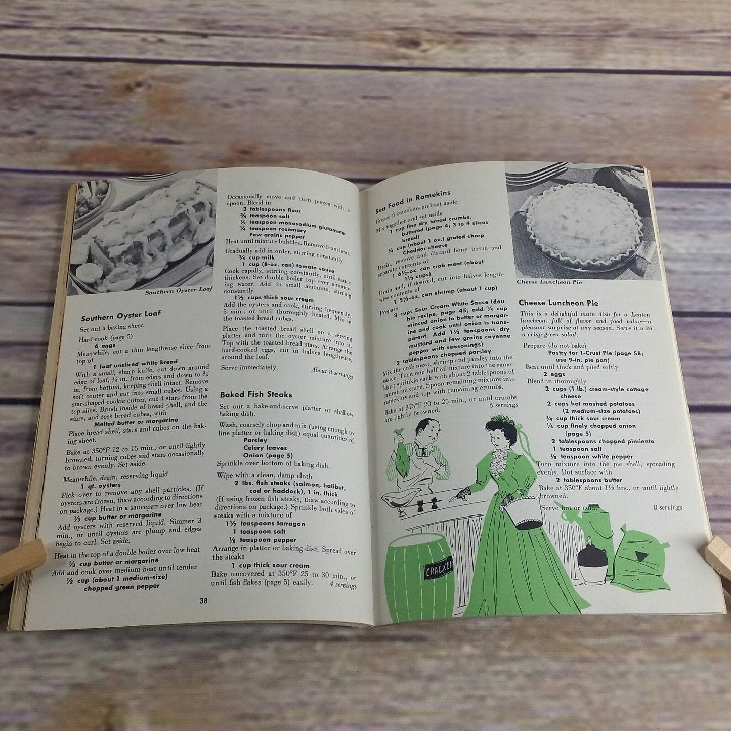 Vtg Culinary Arts Institute Cookbook Cooking WithSour Cream and Buttermilk 161 Recipes 1956 Booklet