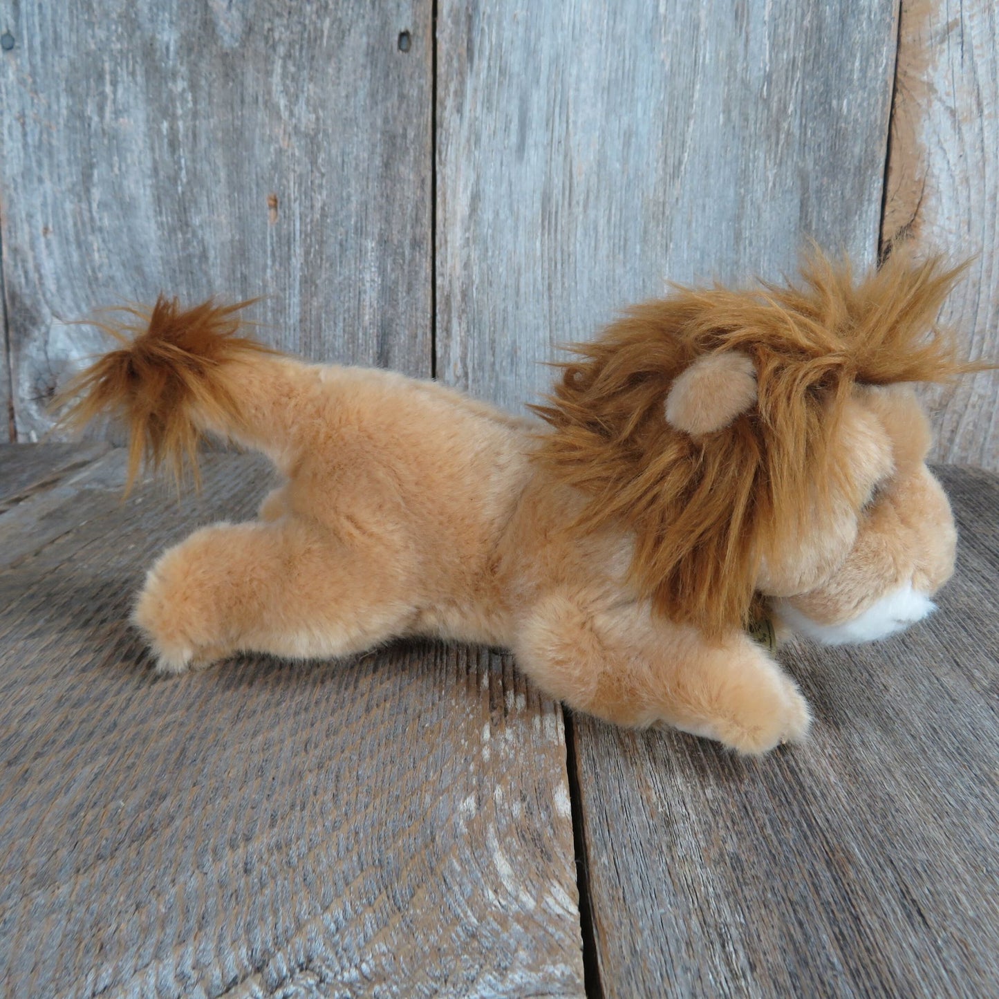 Lion Cat Plush Brown White Flocked Nose Aurora Miyoni Wild Small