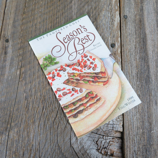 Vintage Season's Best Booklet Cookbook Pamphlet Fall Winter Recipes 1999 Promo