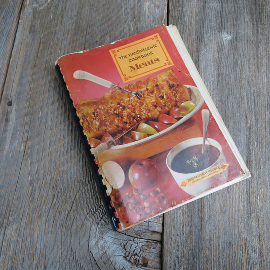 Vintage Meats Cookbook Alabama Panhellenic Sorority Montgomery Poultry Ground Meat Foreign Favorites