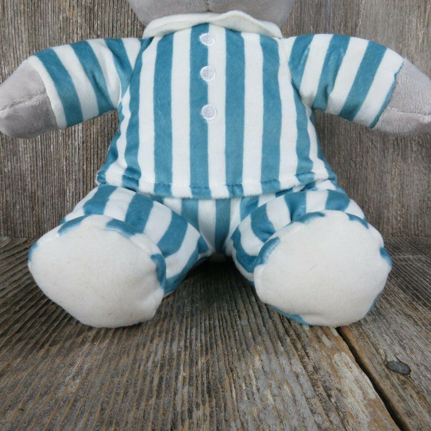 Goodnight Moon Bunny Rabbit Gray Striped Pajamas Plush Stuffed Kohls Cares