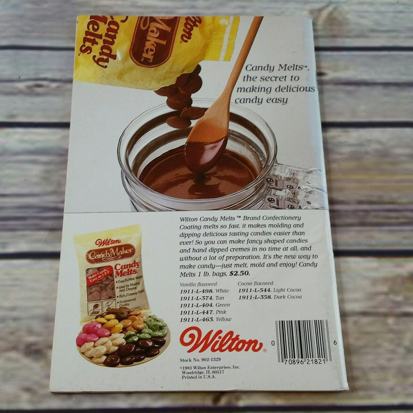 Vintage Wilton Cookbook Candy Making for Beginners Ideas Recipes Instructions 1983