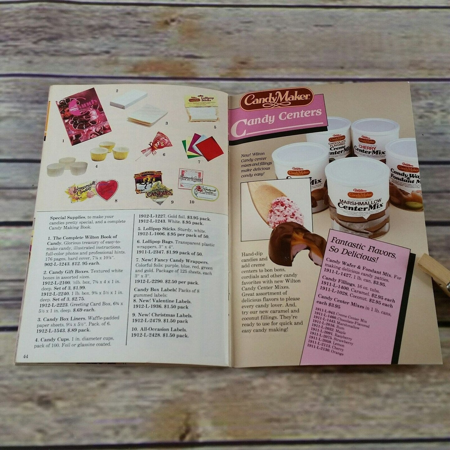 Vintage Wilton Cookbook Candy Making for Beginners Ideas Recipes Instructions 1983