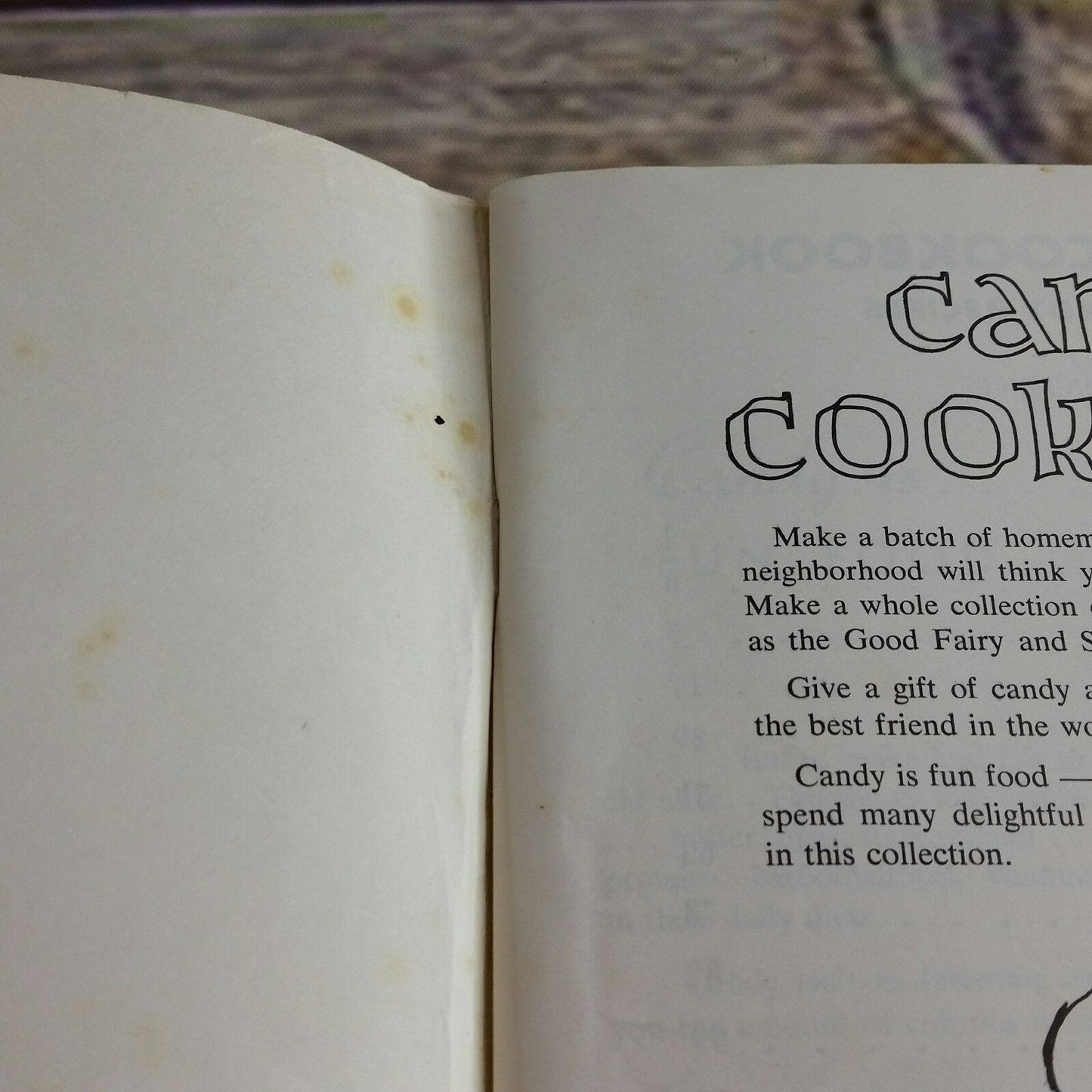 Vintage Candy Cookbook 1966 Over 500 Candy Recipes Favorite Recipes Press Paperback Booklet