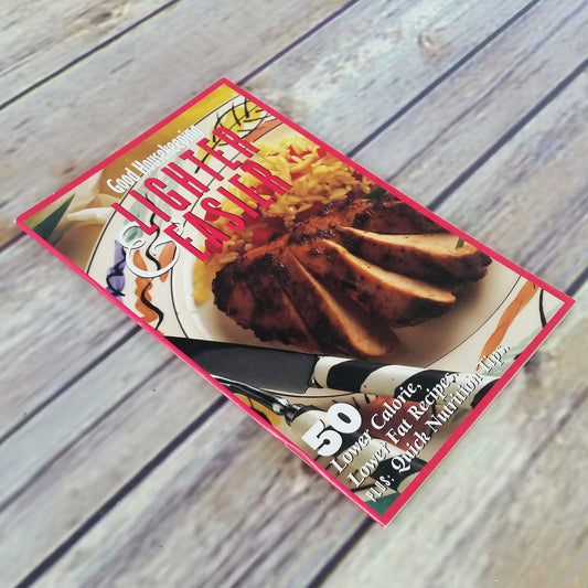 Lighter & Easier Cookbook Good Housekeeping Healthy Recipes Pamphlet Grocery Store Booklet