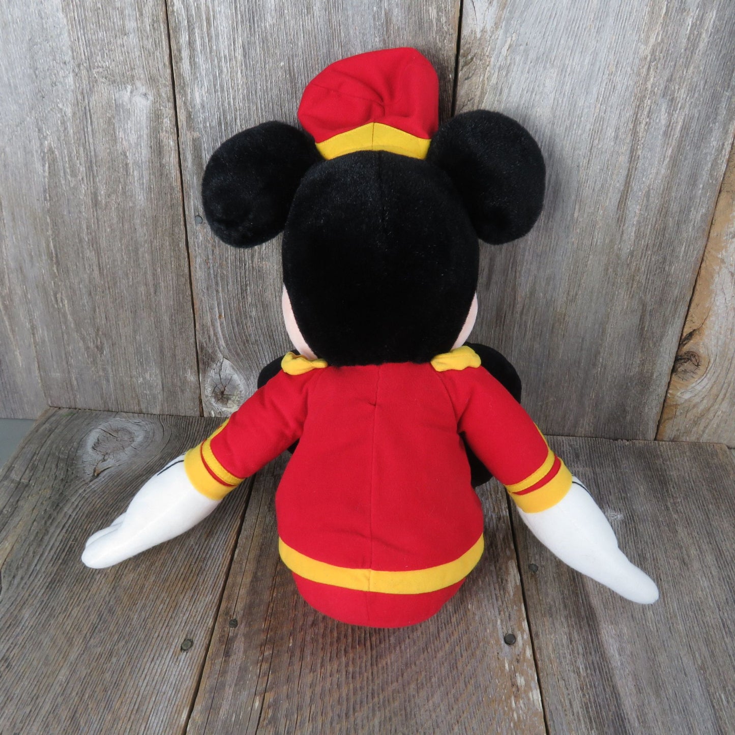 Mickey Mouse Drum Major Plush Disney Macy's Parade Singing Marching Band Uniform Leader Large Stuffed Animal