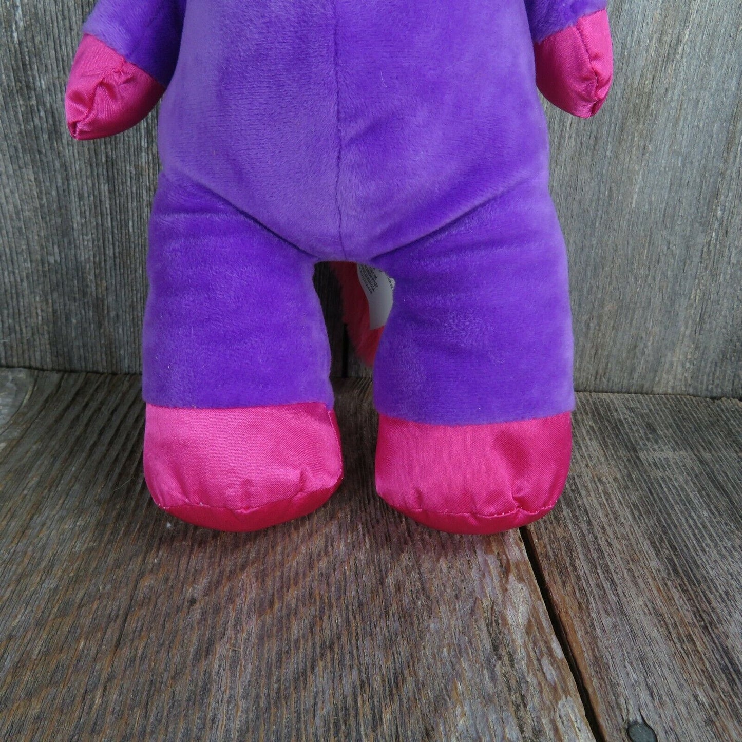 Purple Unicorn Plush Hot Pink Horn Sewn Eyes Kellytoy Easter Standing 2019