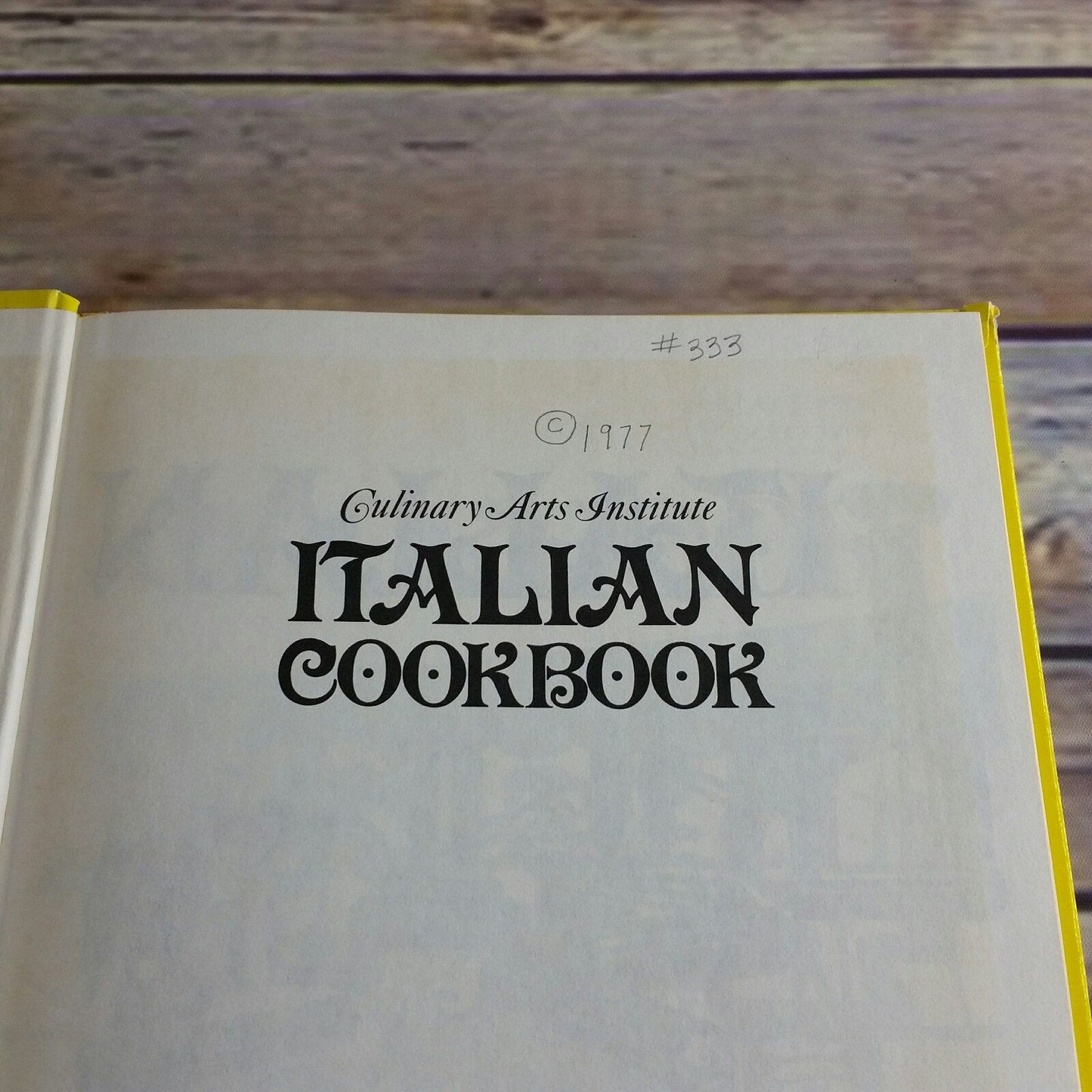 Vtg The Italian Cookbook Culinary Arts Italian Cookbook 1977 Hardcover Booklet Adventures in Cooking Series