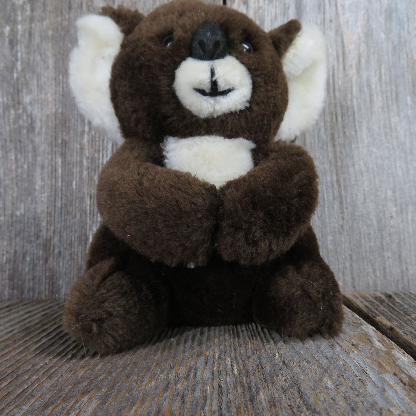 Vintage Koala Plush Dakin Tan Brown Koala Fun Farm Stuffed Animal 1986