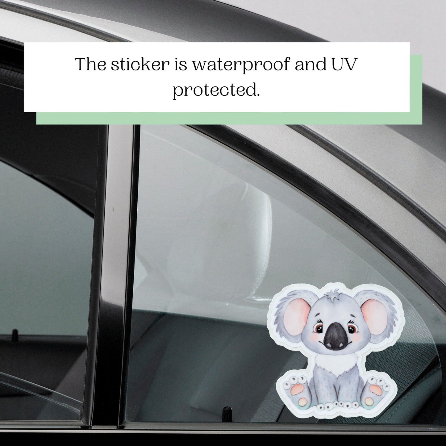 Koala Bear Sticker Decal Full Color Cartoon Waterproof Australian Animal Sticker for Car Water Bottle Laptop