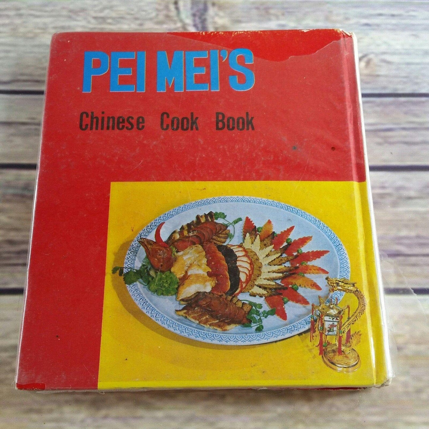 Vintage Cookbook Chinese Cooking Recipes Pei Mei's Chinese Cook Book 1969 Bi-Lingual English and Chinese Miss Fu Pei Mei